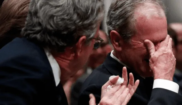 George W. Bush rinde homenaje a su padre con conmovedoras palabras en su funeral [VIDEO]