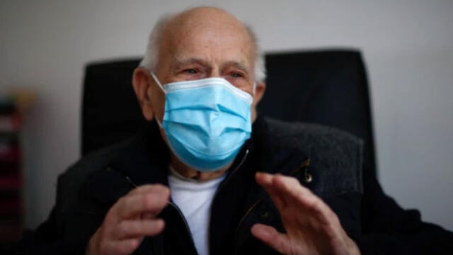 Christian Chenay atendió también a pacientes con tifus durante la Segunda Guerra Mundial. Fuente: Reuters.