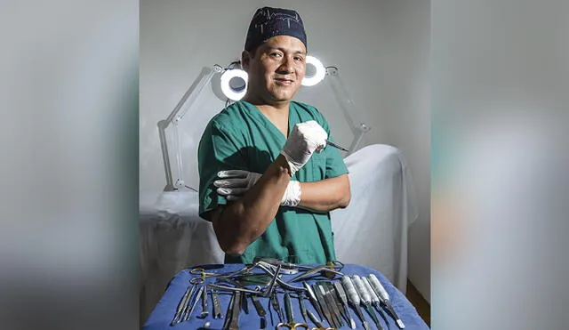 El doctor Henry Marcos es cirujano especialista en rinoplastías (Foto: John Reyes)