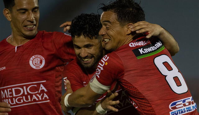 Rentistas venció 1-0 a Nacional y se consagró campeón del Torneo Apertura 2020 de Uruguay. Foto: AFP