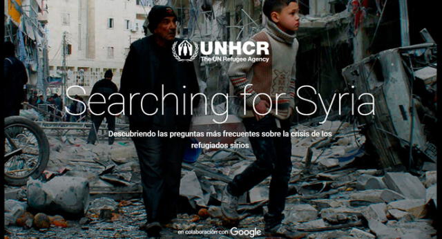 Google lanzó portal web que ofrece vasta información sobre la crisis en Siria