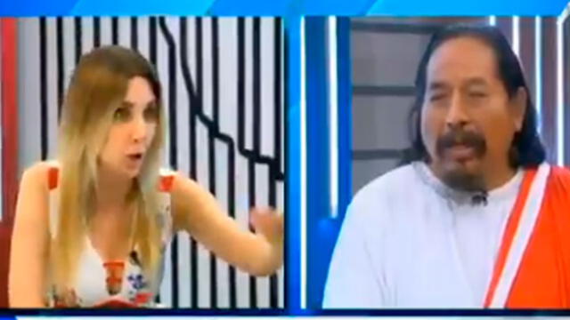 Juliana Oxenford fue criticada en redes sociales por comentario en entrevista con Juan Ataucusi. Foto: Captura/ATV