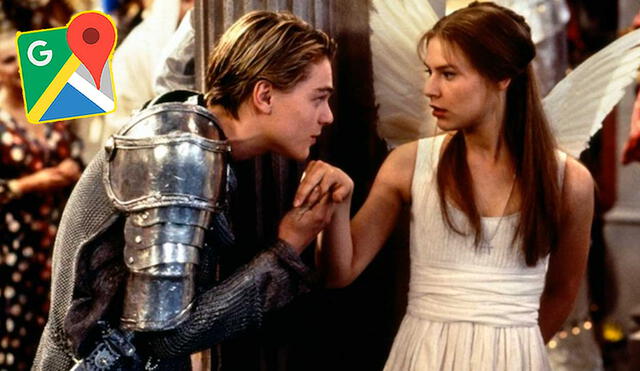 Desliza las imágenes para ver cómo luce el castillo que aparece en la cinta Romeo y Julieta con Leonardo DiCaprio. Foto: captura de Google Maps