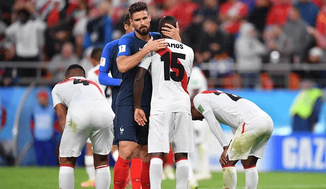 Perú y Francia se enfrentaron por la segunda fecha del grupo C del Mundial Rusia 2018. | Foto: AFP