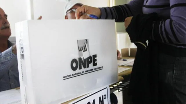 Referéndum 2018 y segunda vuelta: ONPE dará a conocer local de votación y miembros de mesa