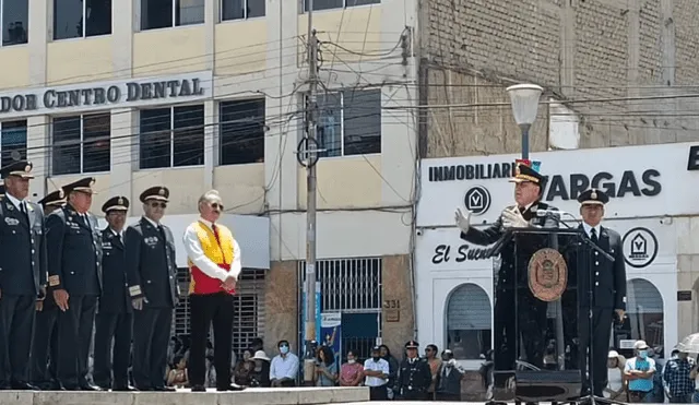 Jefe de la Macro Región Policial, Jesús López Rivera. Foto: La República