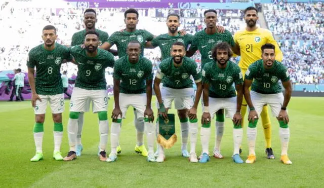 La selección de Arabia Saudita tiene un valor mucho menor que la Albiceleste. Foto: Twitter / SAFF
