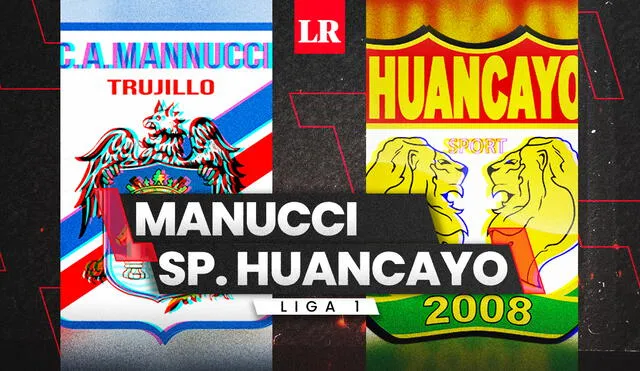 Manucci enfrenta a Sport Huancayo por la Liga 1. Foto: Composición Fabrizio Oviedo/La República