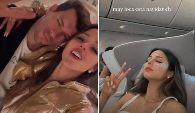 Luciana Fuster mostró cómo recibió la Nochebuena con Patricio Parodi. Foto: Instagram