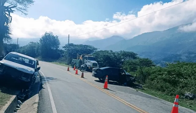 La autoridad policiañ exhortó a la población ser responsable para evitrar accidentes de tránsito. Foto: Radio Jequetepeque