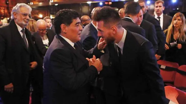 Maradona: “En Barcelona me quieren enfrentar a Lionel Messi, pero yo lo adoro” 