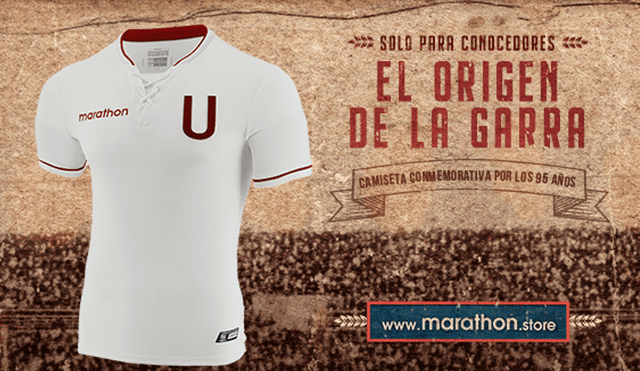 Universitario de Deportes presentó la camiseta diseñada por Marathon para la temporada 2020.