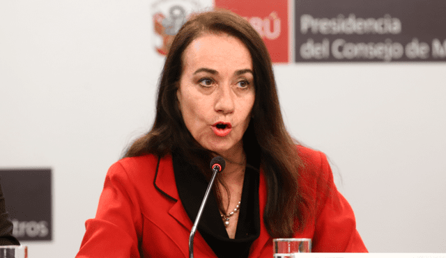Ministra Ana Revilla causó polémica con su respuesta inicial sobre feminicidio en El Agustino. Foto: Michael Ramón.