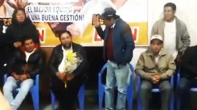 Facebook: Electo consejero regional por Apurímac causa polémica tras dar discurso [VIDEO] 