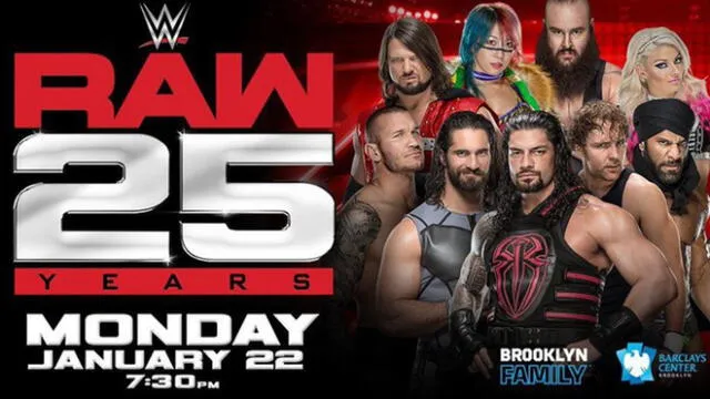 WWE: Las leyendas que estarán en el programa especial por los 25 años de RAW [VIDEO]