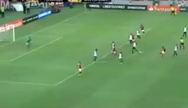 YouTube: así fue el golazo de Miguel Trauco en el Flamengo vs. San Lorenzo | VIDEO
