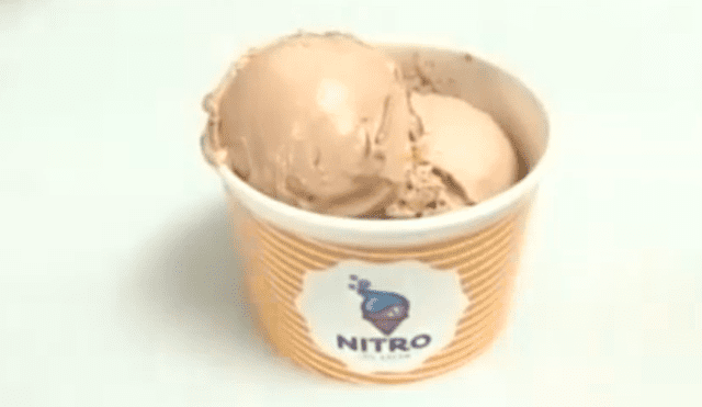 YouTube viral: crean helados hechos a base de nitrógeno líquido y miles ya quieren probarlo