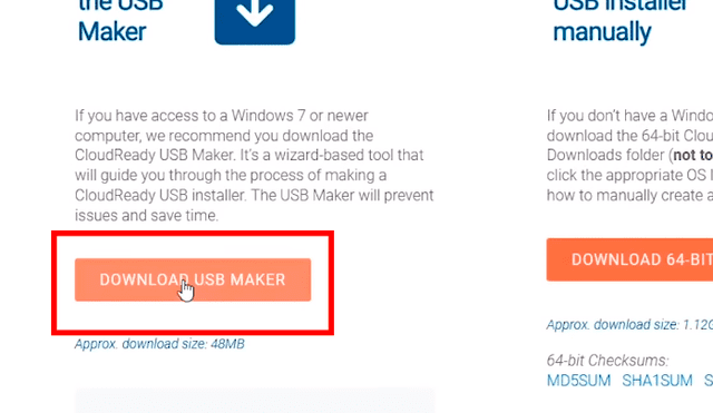 Descarga "Download USB Maker"