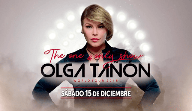 Olga Tañon en concierto: Entradas platinum a S/244 oferta exclusiva de Cuponidad