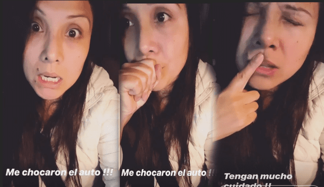 Tula Rodríguez revela en Instagram que sufrió un accidente automovilístico mientras viajaba con su hija