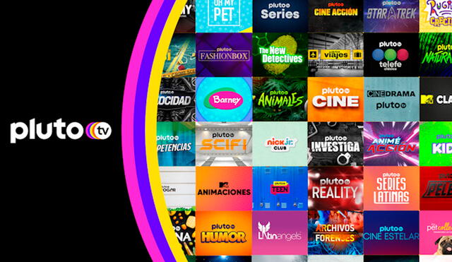 Pluto TV ofrece contenido premium de 53 canales completamente gratis. Foto: Pluto TV.