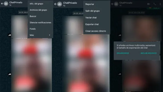 Whatsapp Tiene Un Truco Secreto Para Descargar Y Exportar Un Chat Completo Fotos Video 8221