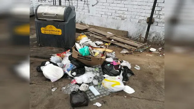 Callao: calles lucen con basura acumulada pese a tener contenedores