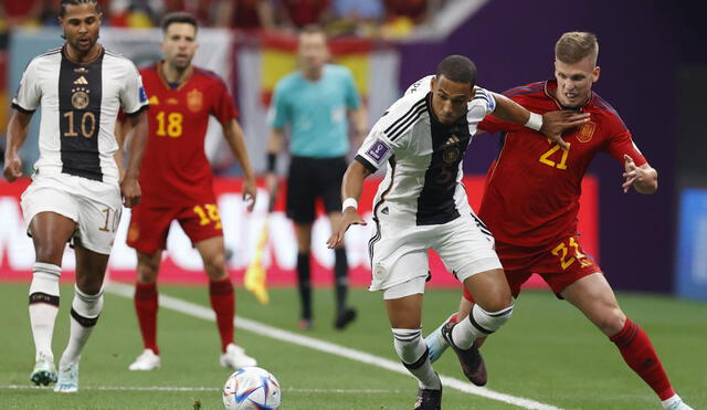 Alemania perdió en el debut y necesita recuperarse en esta fecha 2 ante España. Foto: EFE
