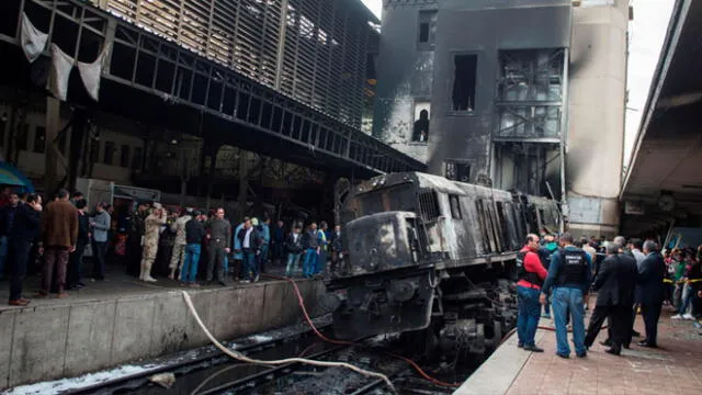 Egipto: explosión de tren deja más de una veintena de muertos y varios heridos [VIDEO]