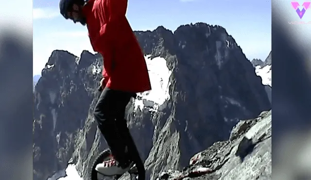 Ahora, el francés disfruta bajando por los Pirineos y los Alpes. Foto: Videlo / YouTube