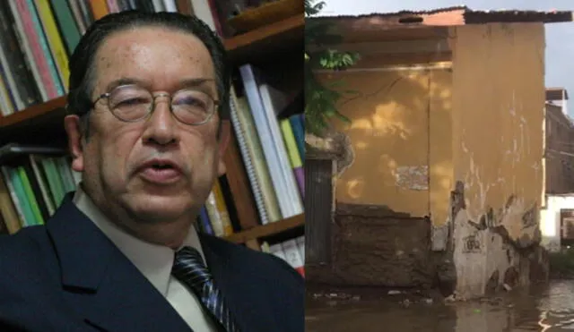 Casa de la familia de Marco Martos se derrumbó tras inundación en Piura [VIDEO] 