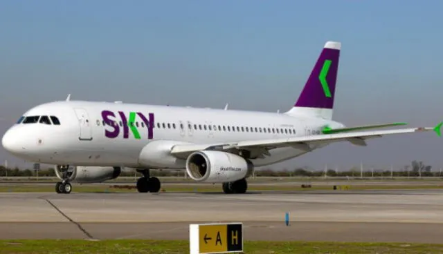 Sky Perú gana vuelos a Viva Air y se posiciona como la segunda aerolínea en agosto