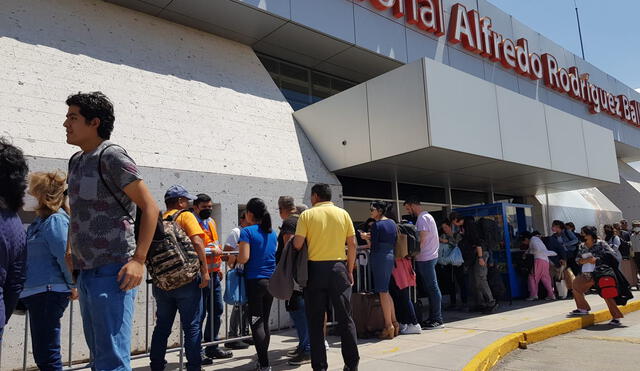 Aeropuerto Alfredo Rodríguez Ballón de Arequipa. Foto: Wilder Pari/URPI