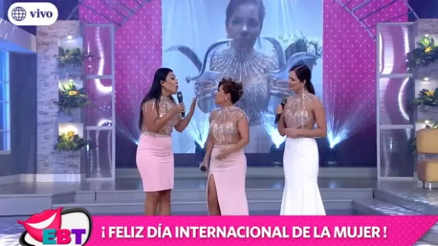 Susan Ochoa recibe homenaje de Maju Mantilla y Tula Rodríguez en vivo [VIDEO]