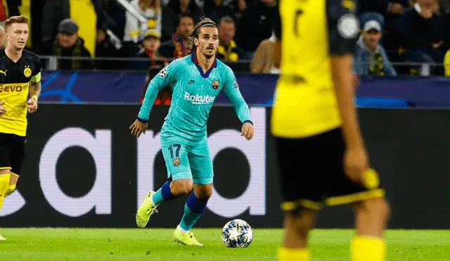 Borussia Dortmund empató 1-1 con Barcelona en condición de local por la Champions League.