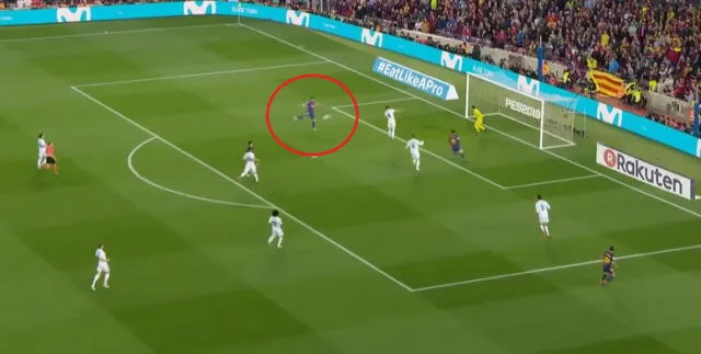 Barcelona vs Real Madrid: el golazo de Luis Suárez para el 1-0 parcial