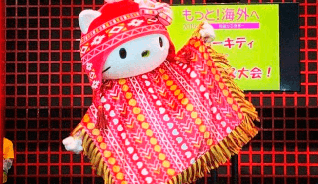 Hello Kitty promueve el turismo peruano en Japón. Créditos: Promperú