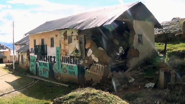 Pasco: viviendas y centros educativos afectados por último sismo en Loreto