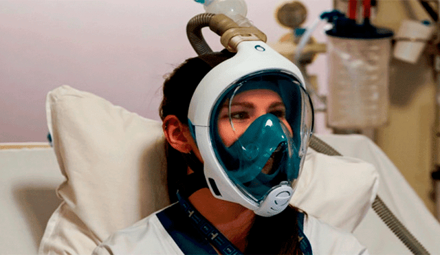 Bélgica: utilizan máscaras de buceo ante la falta de respiradores para pacientes con coronavirus