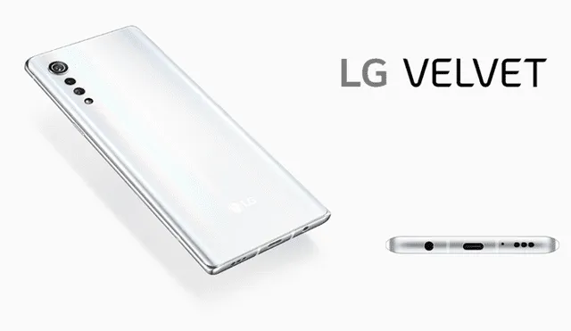 Diseño 3D Arc Design del nuevo LG Velvet.