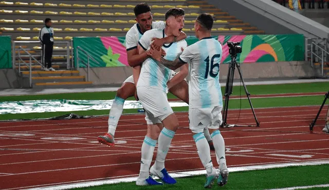 Argentina se enfrentará a Honduras en la final del fútbol masculino de los Juegos Panamericanos Lima 2019. | Foto: @Argentina