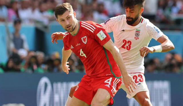 Gales e Irán se miden por la fecha 2 del grupo B. Foto: FIFA/Twitter