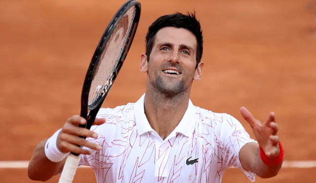Djokovic va por su quinta corona en Roma. (Créditos: AFP)