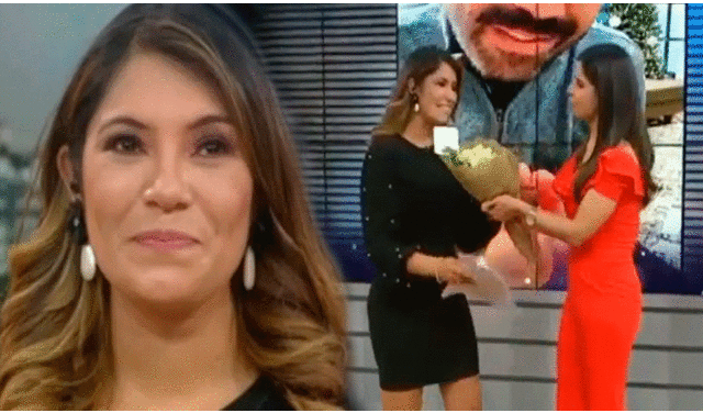 Alicia Retto se emocionó en su último programa como conductora de ATV. Foto: composición LR/ATV