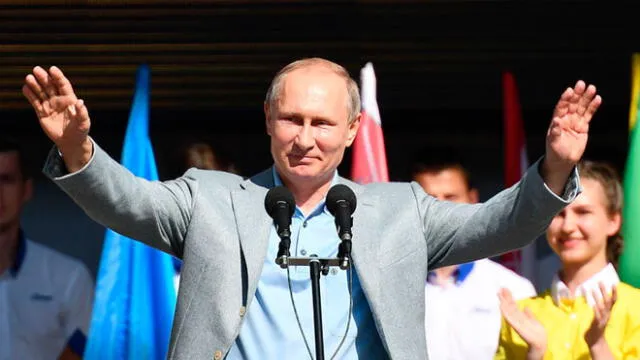 Presidente Vladímir Putin ofrece bonos para quienes conciban hijos este año. Foto: Sputnik