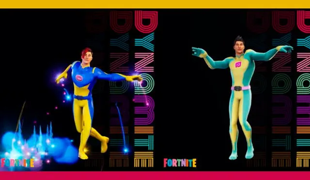 Los nuevos emotes de BTS que llegan a Fortnite. Foto: Epic Games.