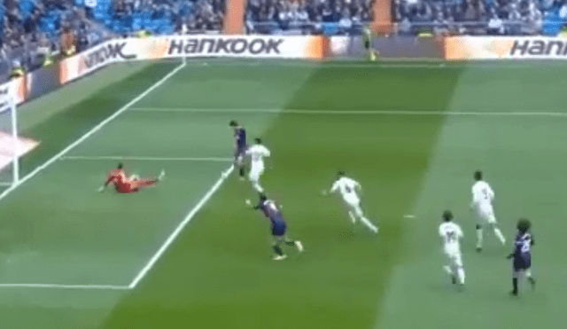 Real Madrid vs Eibar: Marc Cardona silenció el Bernabéu con soberbia definición [VIDEO]
