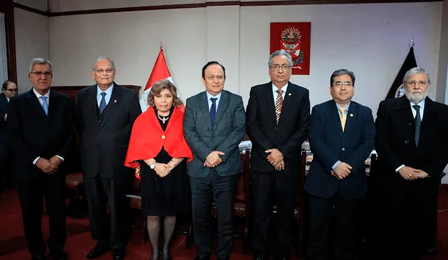 Comisión Especial Junta Nacional de Justicia. Foto: PJ.