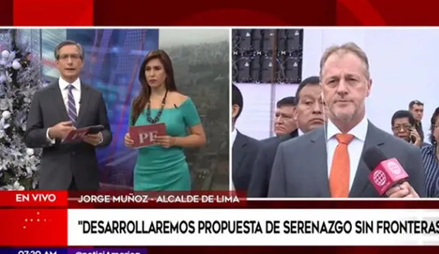 Jorge Muñoz: "Solo ocho municipios de Lima están interconectados con la PNP"