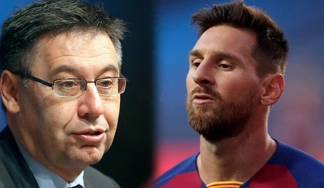 Lionel Messi reveló que envió el burofax porque que Josep Maria Bartomeu no tomó en serio su intención de querer dejar el Barcelona. Composición: AFP/EFE